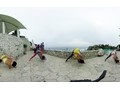 【VR】vol1 峯岸道子のバリで海ヨガ【Michiko Style Yoga】