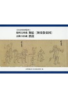 陽明文庫蔵舞絵〈舞楽散楽図〉・法隆寺旧蔵揩鼓