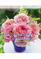 卓上 EVERYDAY ROSE FACE 2017年カレンダー