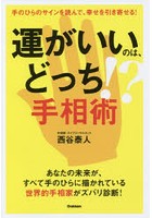 運がいいのは、どっち！？手相術 手のひらのサインを読んで、幸せを引き寄せる！