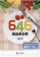646食品成分表 2019