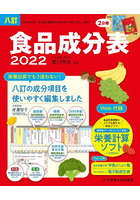 食品成分表 八訂 2022