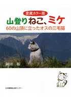 山登りねこ、ミケ 60の山頂に立ったオスの三毛猫 愛蔵カラー版