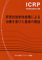 非密封放射性核種による治療を受けた患者の解放