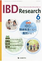 IBD Research Journal of Inflammatory Bowel Disease Research vol.12no.2（2018-6）