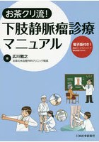 お茶クリ流！下肢静脈瘤診療マニュアル