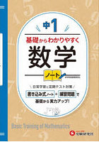 中1基礎からわかりやすく数学ノート