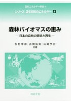 森林バイオマスの恵み 日本の森林の現状と再生