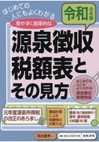 源泉徴収税額表とその見方 令和元年版