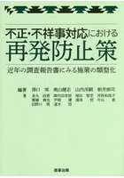 不正・不祥事対応における再発防止策 近年の調査報告書にみる施策の類型化