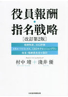 役員報酬・指名戦略 |報酬制度|ESG評価|スキル・マトリックス|CEOサクセッションプラン|指名・報酬委員...