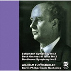ヴィルヘルム・フルトヴェングラー/ベルリン・フィルハーモニー管弦楽団/シューマン:交響曲第4番、J.S....