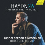 ハイデルベルク交響楽団/ヨハネス・クルンプ/ハイドン:交響曲全集 Vol.26（交響曲第107、11、32、15番）