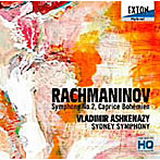 アシュケナージ/ラフマニノフ:交響曲第2番、カプリッチョ・ボヘミアン