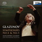 ラザレフ/グラズノフ:交響曲 第4番＆第5番