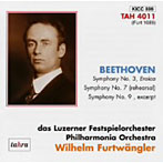フルトヴェングラー/ベートーヴェン:交響曲第3番＆第7番＆第9番