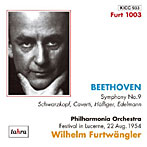 フルトヴェングラー/ベートーヴェン:交響曲第9番