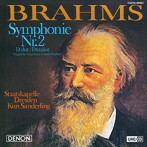 ザンデルリンク/UHQCD DENON Classics BEST ブラームス:交響曲第2番