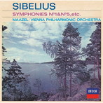 ウィーン・フィルハーモニー管弦楽団/シベリウス:交響曲第1番＆第5番、「カレリア」組曲
