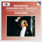 ジョン・エリオット・ガーディナー/ベートーヴェン:交響曲第3番《英雄》・第4番