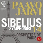 パーヴォ・ヤルヴィ/パリ管弦楽団/シベリウス:交響曲全集II:交響曲第1番＆第4番