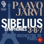 パーヴォ・ヤルヴィ/パリ管弦楽団/シベリウス:交響曲全集III:交響曲第3番・第6番・第7番