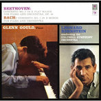 グレン・グールド/ベートーヴェン:ピアノ協奏曲第2番/バッハ:ピアノ協奏曲第1番
