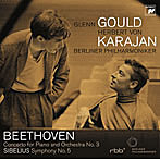グールド/ベートーヴェン:ピアノ協奏曲第3番＆シベリウス:交響曲第5番