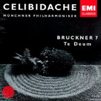 チェリビダッケ/ブルックナー:交響曲第7番「テ・デウム」