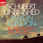 カラヤン/シューベルト:交響曲第8番「未完成」 ハイドン:ロンドン