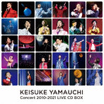 山内惠介/山内惠介コンサート 2010-2021 LIVE CD BOX（初回生産限定盤）（DVD付）（紙ジャケット仕様）