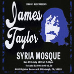 ジェイムス・テイラー/ライヴ・アット・シリア・モスク 1976
