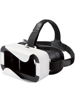 VRゴーグル/眼鏡対応/ホワイト