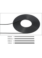 ディテールアップパーツシリーズ パイピングケーブル外径φ0.5mm（ブラック）