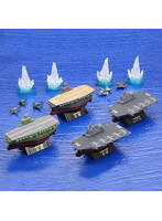 BOX販売 ミニチュア キューブ miniQ 幻の空母・信濃と航空機搭載護衛艦編 6種