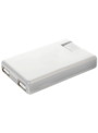 ミヨシ 旅行用USB充電器 薄型 2ポート 2.4A対応 ホワイト MBP-US02/WH