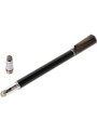 ミヨシ 先端交換式タッチペン 導電繊維タイプ ブラック STP-L01/BK