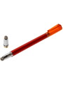 ミヨシ 先端交換式タッチペン 導電繊維タイプ レッド STP-L01/RD