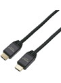 ミヨシ PREMIUM HDMI認証ケーブル 1.2m ブラック HDC-PR12/BK