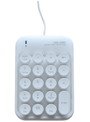 ミヨシ USBテンキー丸キーキャップタイプ ホワイト TENUS01/WH