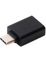 ミヨシ USB3.0 USB A-USB TypeC変換アダプタ ブラック USA-AC