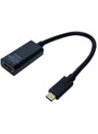 ミヨシ USB Type-C HDMI2.0変換アダプタ ブラック USA-CHD3/BK