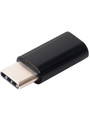 ミヨシ USB2.0 microB-USB TypeC変換アダプタ ブラック USA-MCC