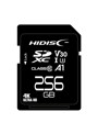 HIDISC 超高速SDXCカード 256GB CLASS10 UHS-I Speed class3， A1対応 HDSDX256GCL10V30