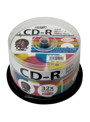 6個セット HI DISC CD-R 700MB 50枚スピンドル 音楽用 32倍速対応 白ワイドプリンタブル HDCR80GMP50X6
