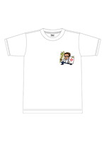 【ヤドゥ】オリジナルミニキャラTシャツ（ホワイト・サイズM）