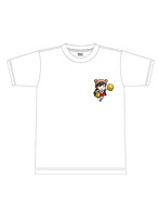 【熊谷知花（くまちか）】オリジナルミニキャラTシャツ（ホワイト・サイズM）