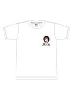 【ナミ】オリジナルミニキャラTシャツ【ホワイト・サイズM】