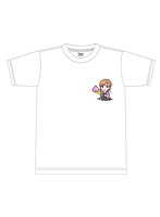 【水木美帆】オリジナルミニキャラTシャツ【ホワイト・サイズM】