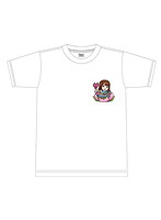 【果生梨】オリジナルミニキャラTシャツ（ホワイト・サイズM）